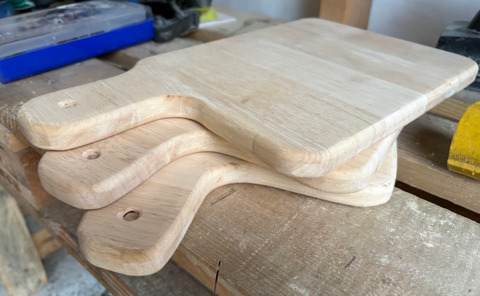 Tre fjøler til sammen klare til å gjøres personlig.